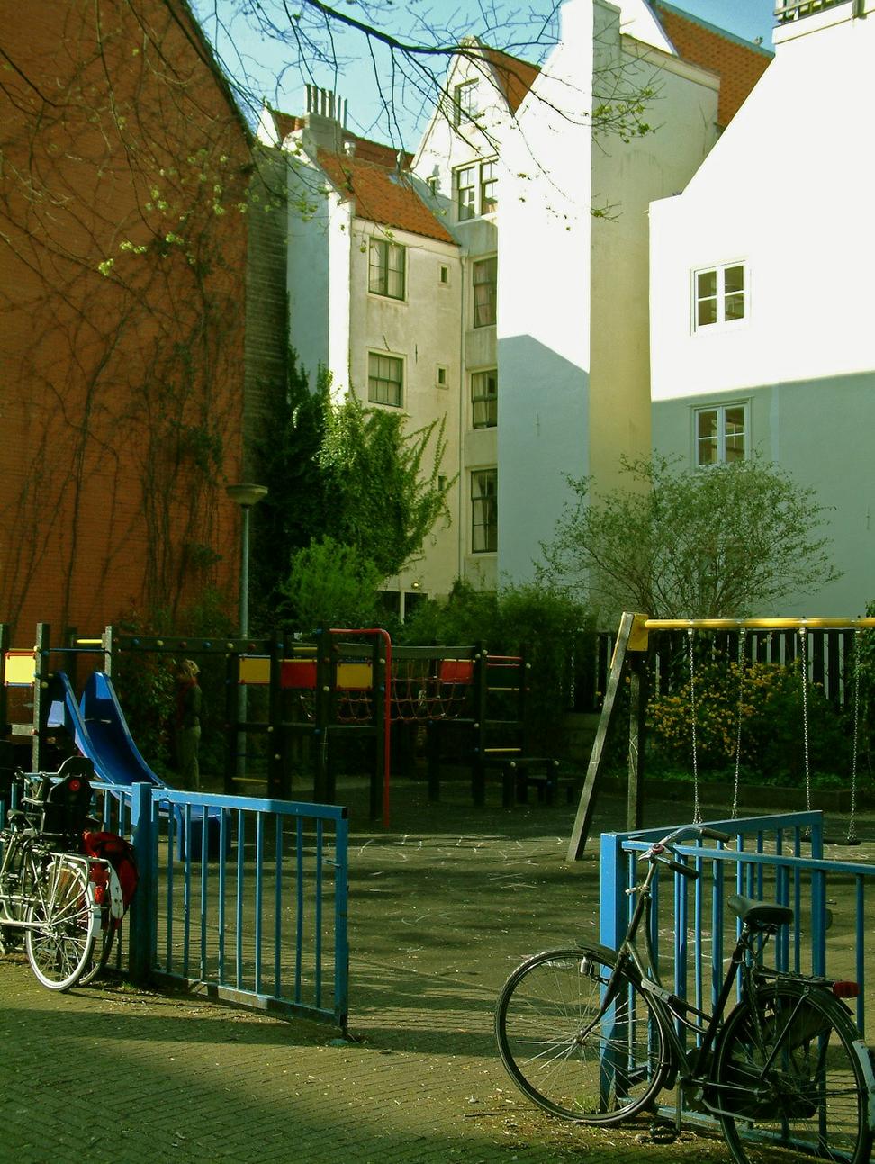 Shared courtyard space